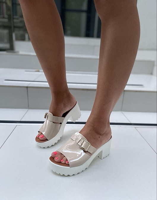 Seastar Шльопанці жіночі SEASTAR GG02 бежеві (літо, еко-лак) (2583) Коломыя - изображение 4