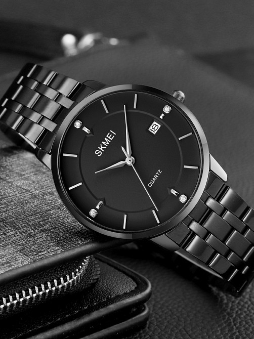 Skmei 1801SBK Black Mesh Band Lady Big Size SBR Киев - изображение 3