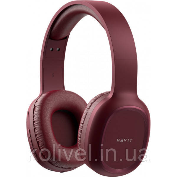 Навушники з мікрофоном Havit HV-H2590BT PRO Bluetooth, червоні (27347) Киев - изображение 1
