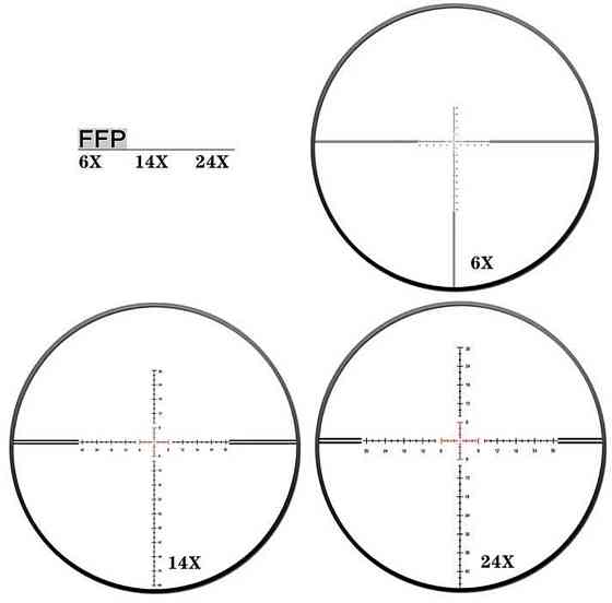 Оптичний приціл Discovery HT 6-24x44 SFIR FFP GEN II Київ