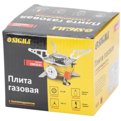 Пальник Sigma з п&apos;єзопідпалом (2903531) Вінниця - фото 5