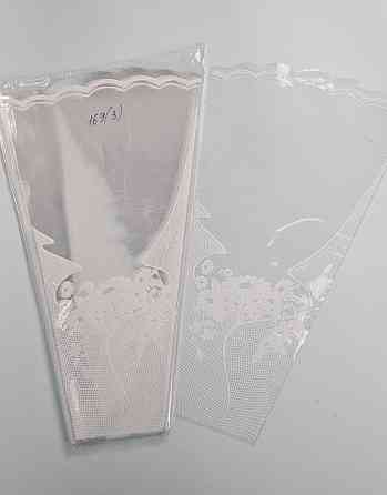 Упаковка конус под цветы h60/13низ/37верх(100 шт) узор 169 (3) (100 шт) Харьков