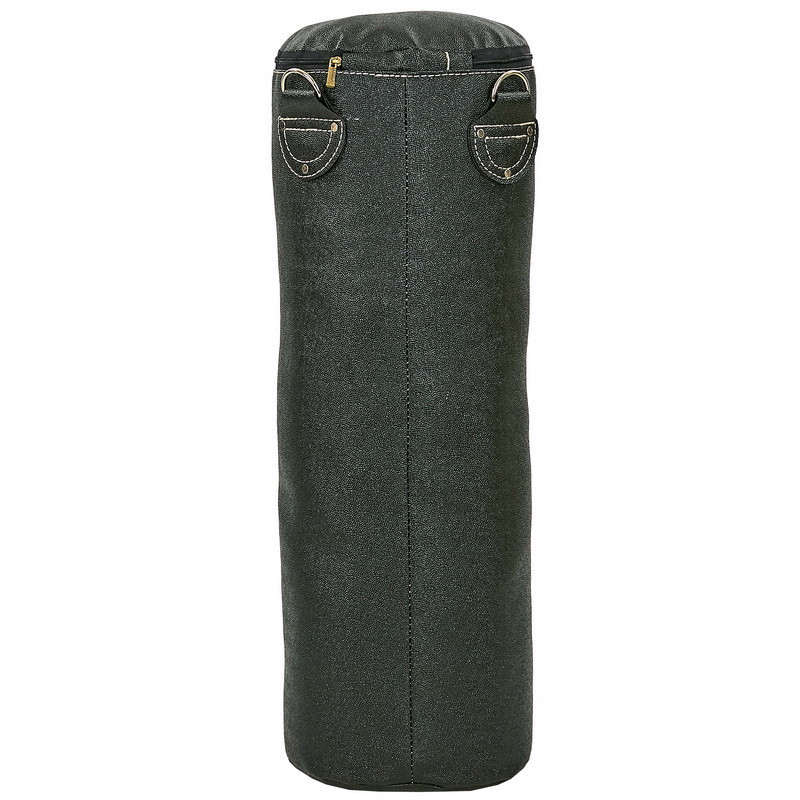 Мешок боксерский Цилиндр Кирза BOXER (h-100см, d-33см, вес-21кг, черный) Вишнёвое - изображение 2