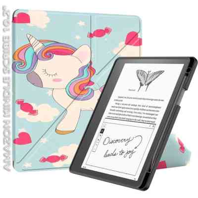 Чохол до електронної книги BeCover Ultra Slim Origami Amazon Kindle Scribe 10.2&quot; Unicorn (712583) Вінниця