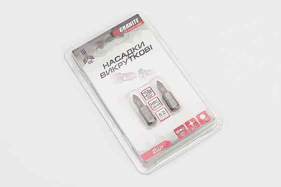 Біта PZ1 25мм 1/4" S2 2шт 10-91-250 Київ