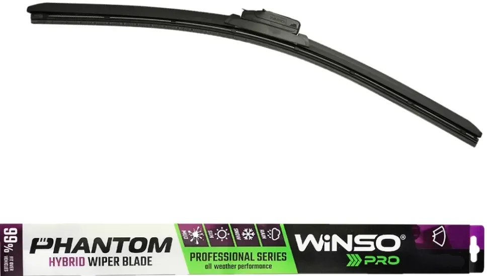 Гібридна щітка склоочисника WINSO PRO PHANTOM 24" (600 мм) – ефективне очищення за будь-якої погоди Ковель - фото 1