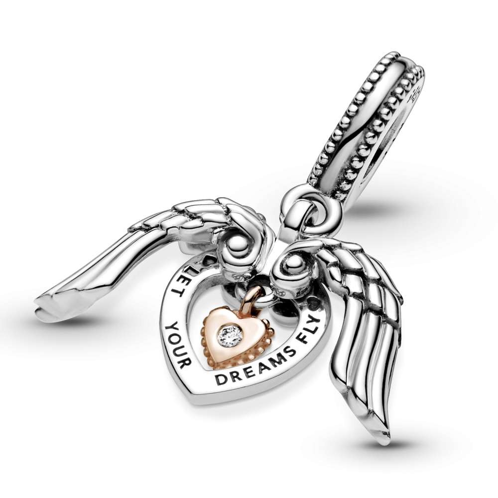 Серебряный шарм Пандора  