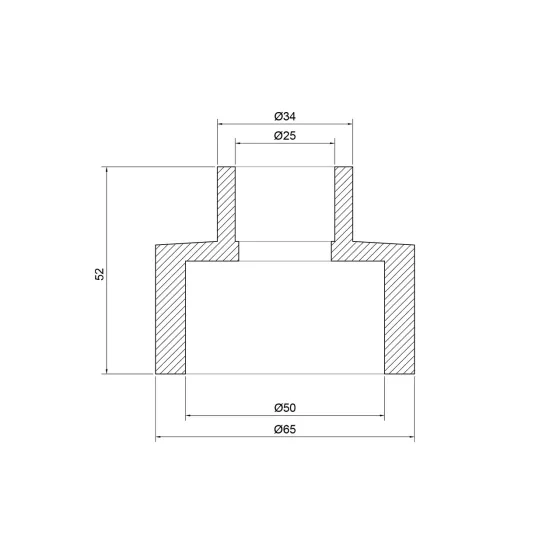 Муфта PPR Thermo Alliance 50х25 Київ