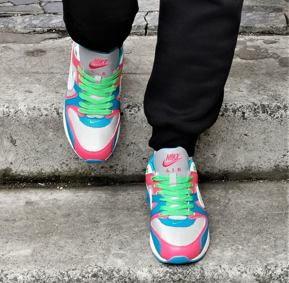 Кроссовки Nike 90 Женские Разноцветные с Амортизацией Цветные Найк (размеры: 36,37,38) Видео Обзор Днепр - изображение 8