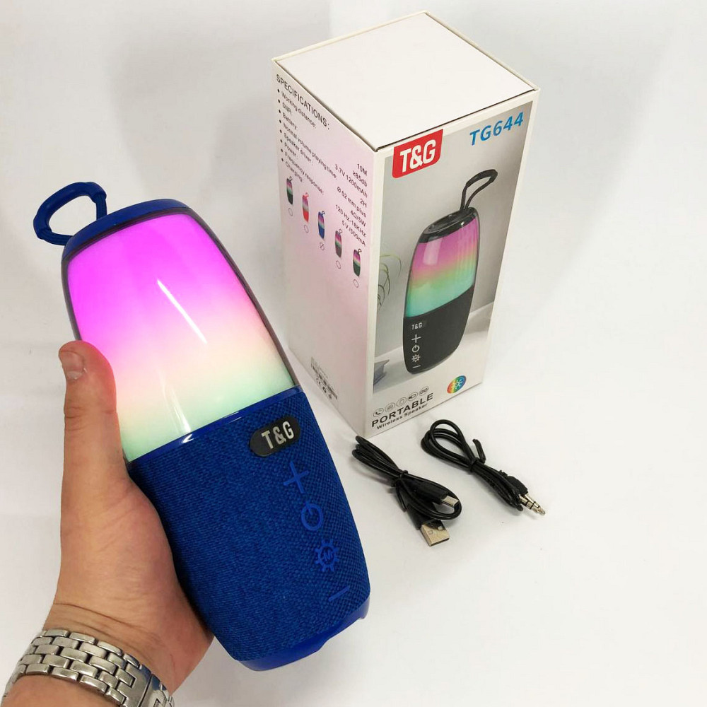 Bluetooth стерео колонка з радіо, Універсальна колонка для дому та вулиці Портативна для пк CY-17 Львів - фото 4