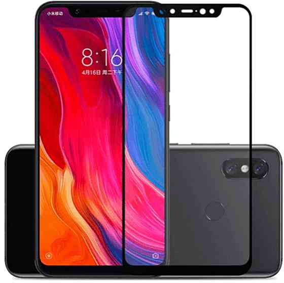 Захисне скло Avantis Full Glue Xiaomi Pocophone F1 Black Киев