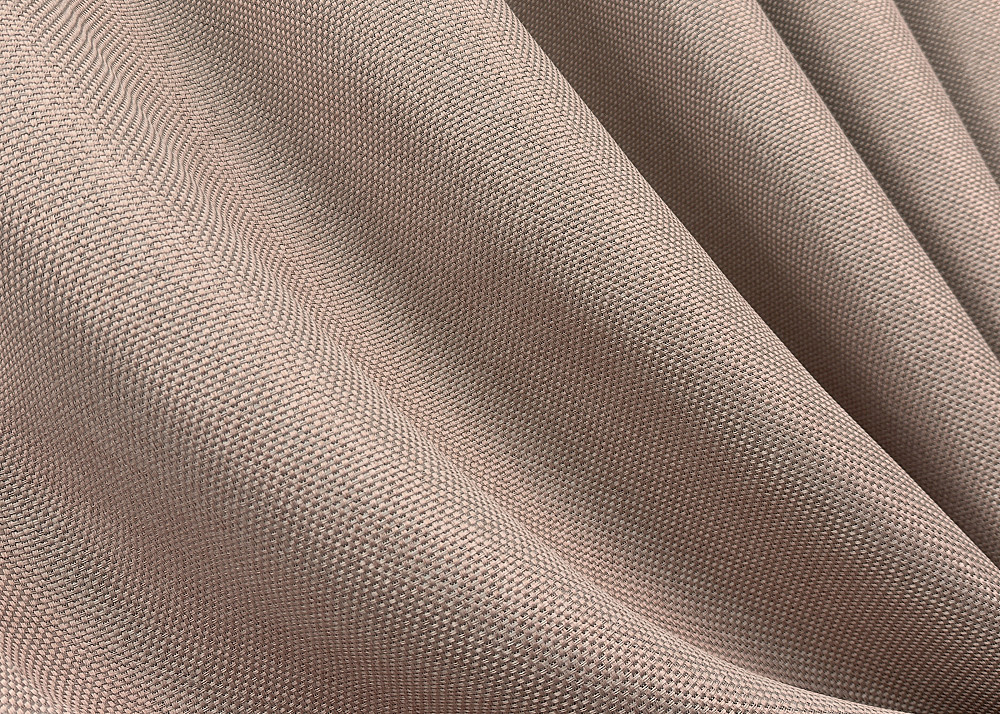 Комплект готових штор VR-Textil Льон-блекаут Льон Мішковина № 1069ш Пудровий 150х270см 2 шт (30-878) Київ - фото 6