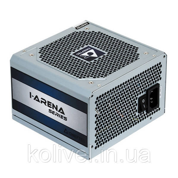 БЖ 500W Chieftec i-ARENA GPC-500S, 120 mm, 80%, bulk (GPC-500S) Киев - изображение 1