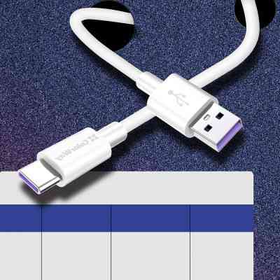 Дата кабель USB 2.0 AM to Type-C 1.0m 5A white ColorWay (CW-CBUC019-WH) Винница
