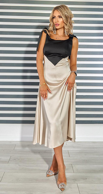 Черно белое платье (42) Киев - изображение 1