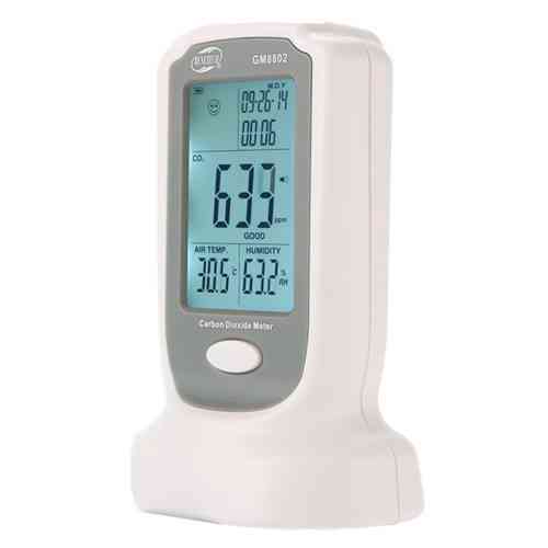 Газоаналізатор вуглекислого газу + термогігрометр (0-2000 ppm,0-50 °C, 10-90%) BENETECH GM8802 Чернігів