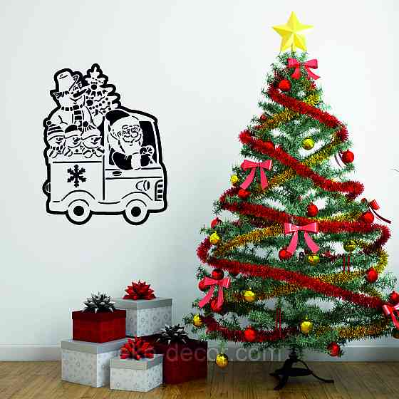 Декоративное настенное Панно «Новый год», Декор на стену 70*53 см Киев