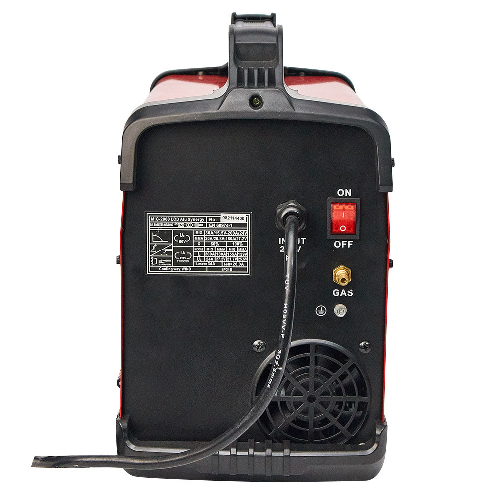 Сварочный аппарат Vitals Professional MIG 2000 LCD Alu Synergy Харьков - изображение 7