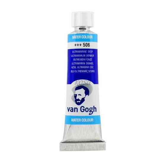 Фарба акварельна Van Gogh (506) Ультрамарин темний туба 10 мл Royal Talens Київ