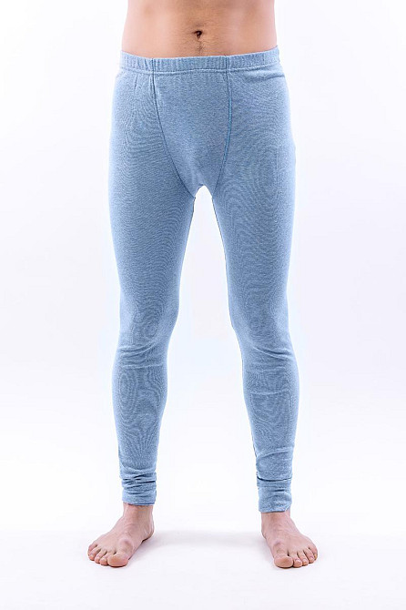 Чоловічі підштаники кальсони блакитний колір топ Крохатушка одяг Київ - фото 2