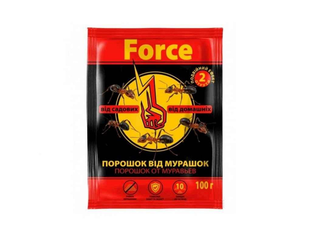 Порошок від мурашок 100г Force ТМ Україна   Solmir Київ - фото 1