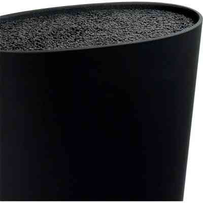 Підставка для ножів Bergner Black &amp; White 15,6 х 6,6 х 22 см (BG-3997-BL) Вінниця