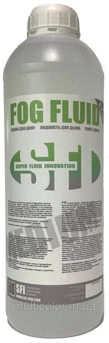 Рідина для дим-машини Середня Еко SFI Fog Eco Medium 1 л Київ - фото 1