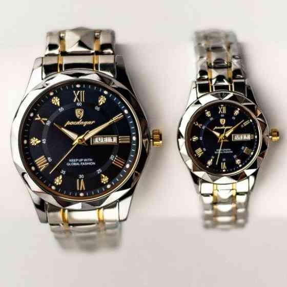 Комплект годинників для пари Poedagar Stava Couple (жіночі та чоловічі) 2 шт. Вінниця