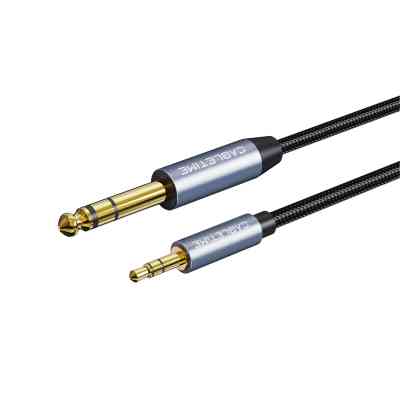 Кабель мультимедийный 6.35mm M to 3.5mm M 3.0m Cabletime (CA915279) Вінниця