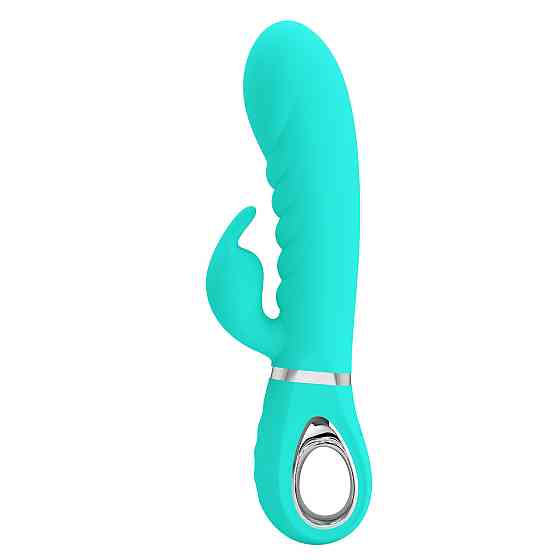 Ребристый вибратор Pretty Love - Prescott Green, BI-014635-4 Sex Aura Киев