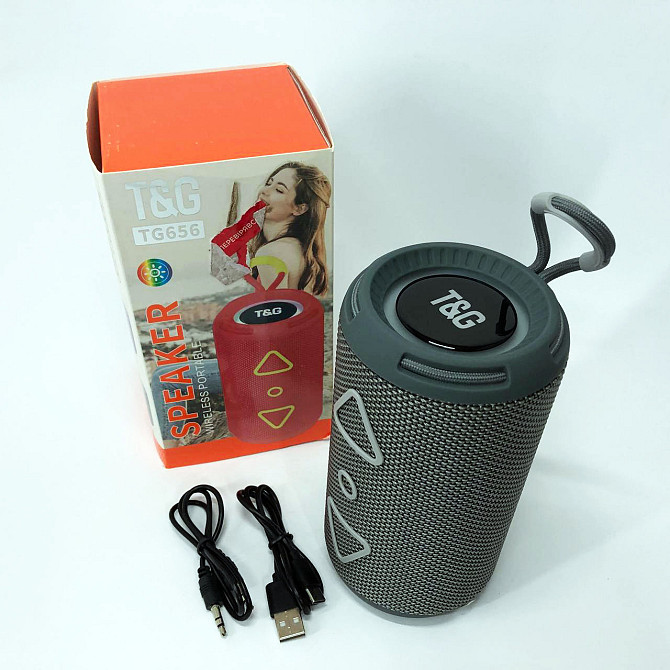 Блютуз-колонка с usb-портом TG656, Музыкальная блютуз колонка с подсветкой, Маленькая колонка для улицы YF-50 Львов - изображение 15