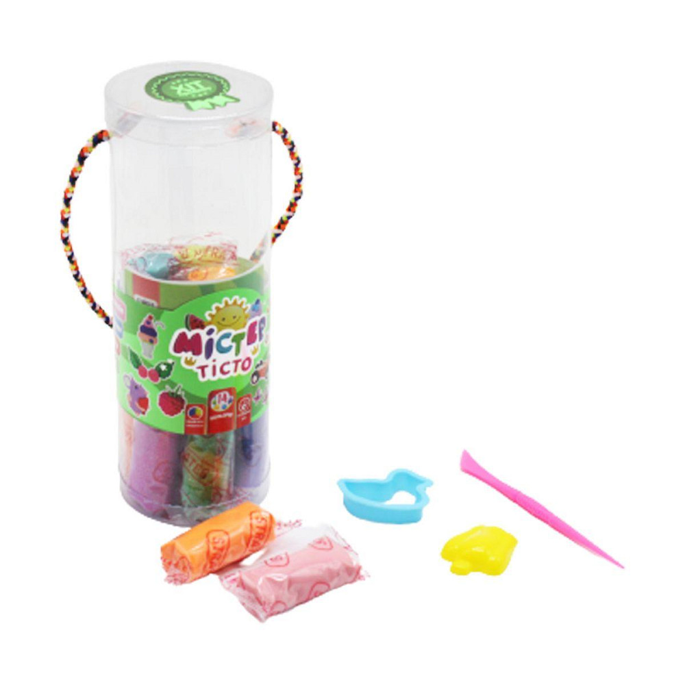 Набір тіста для ліпки 71801 (укр) Містер тісто 14 кольорів, у блістері 7-20см, шт Київ - фото 1