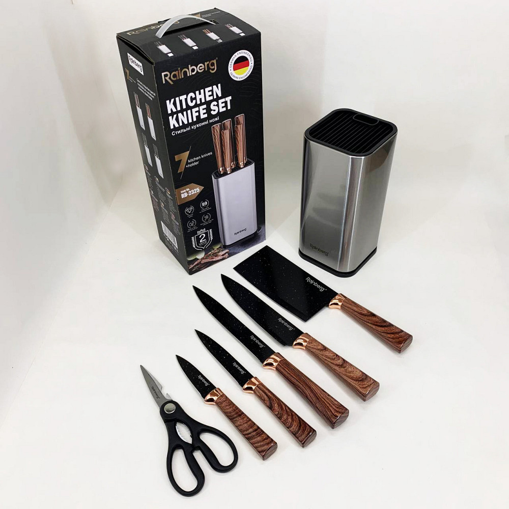 Набір ножиків для кухні, Набір ножів для гурманів і кулінарів Товари кухні ножі SC-95 Івано-Франківськ - фото 6