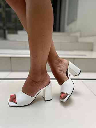 ARLEN Шльопанці жіночі ARLEN Ш-Амина білі (літо, шкіра натуральна) (4876) Коломия