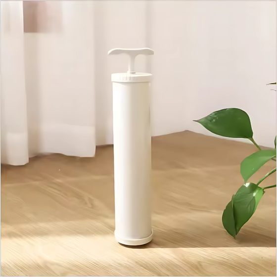 Насос ручной для вакуумных пакетов, размер 24×4.5см, белый Каменец-Подольский