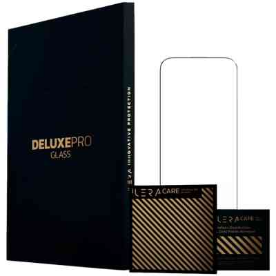 Стекло защитное iLera DeLuxe Original Glass iPhone 15 Pro Max (ILFCDL15PRMX) Винница