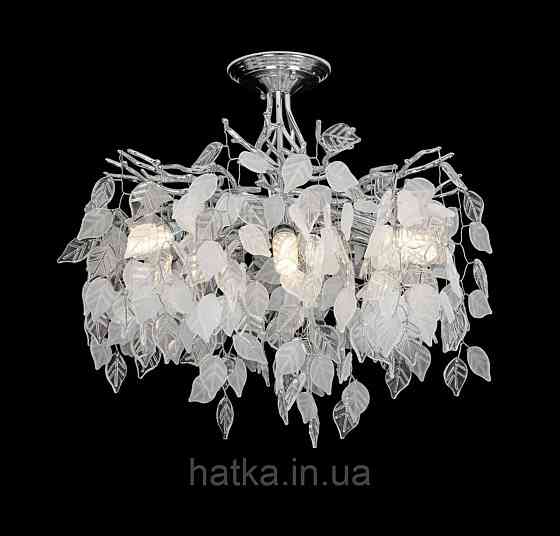 Люстра потолочная VALESO 33026/460 хром на 6 ламп E14 Киев