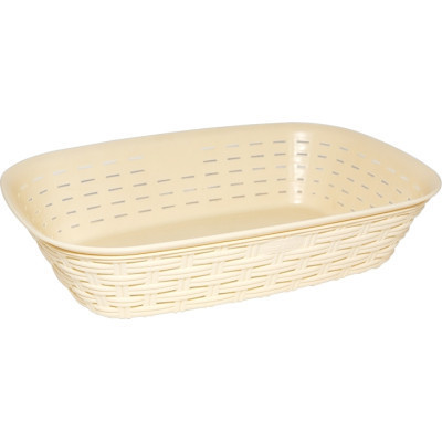 Хлебница Irak Plastik 2,5 л під ротанг бежева (5267) Винница - изображение 1