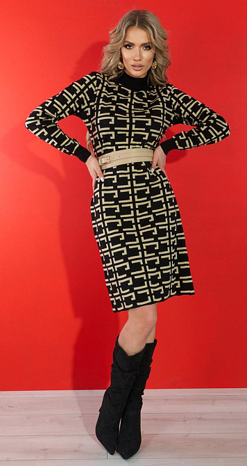 Вязанное платье гольф (44) Киев - изображение 6