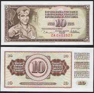 Югославія / Yugoslavia 10 Dinar 1978 Pick 87 UNC Полтава