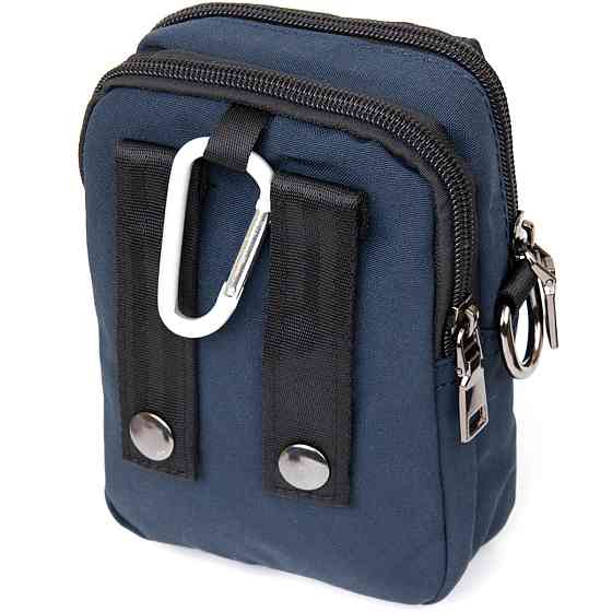 Сумка на пояс нейлон Синя (Vintage) Київ