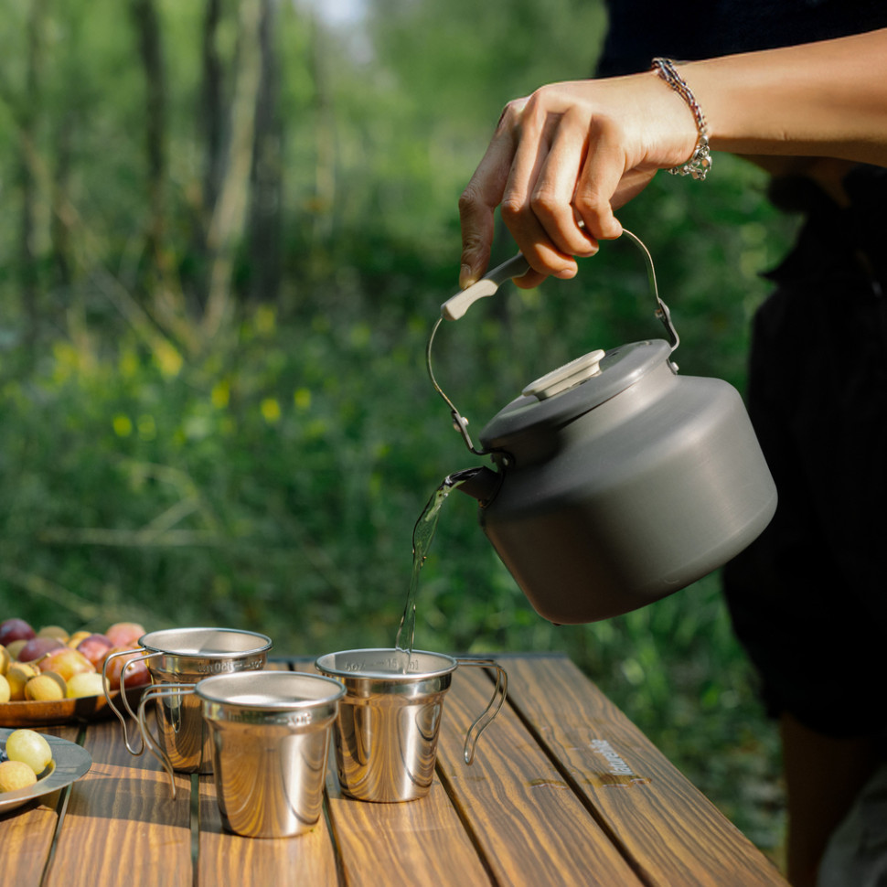 Кемпінговий чайник Naturehike CNK2450CF030 1,4 л, алюміній Київ - фото 6