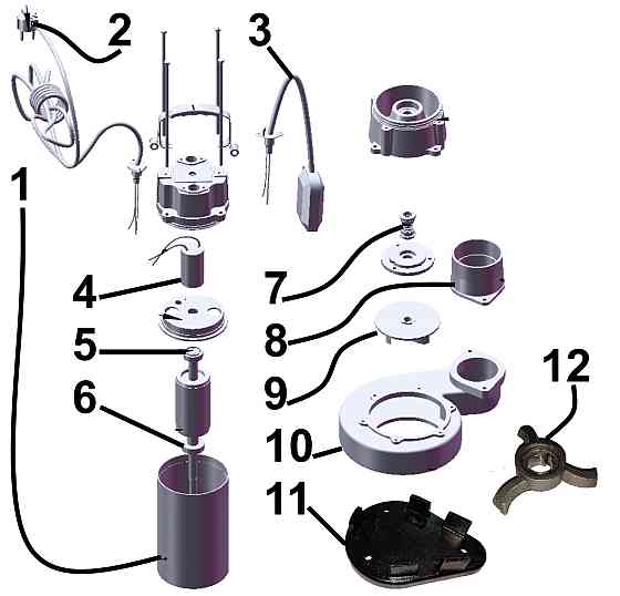 Насос фекальний з ріжучим механізмом Optima V 550 DF 0,55 кВт Тернополь