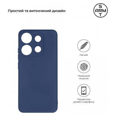 Чохол до мобільного телефона Armorstandart Matte Slim Fit TECNO Spark Go 2023 (BF7) Camera cover Blue (ARM69069) Вінниця - фото 3