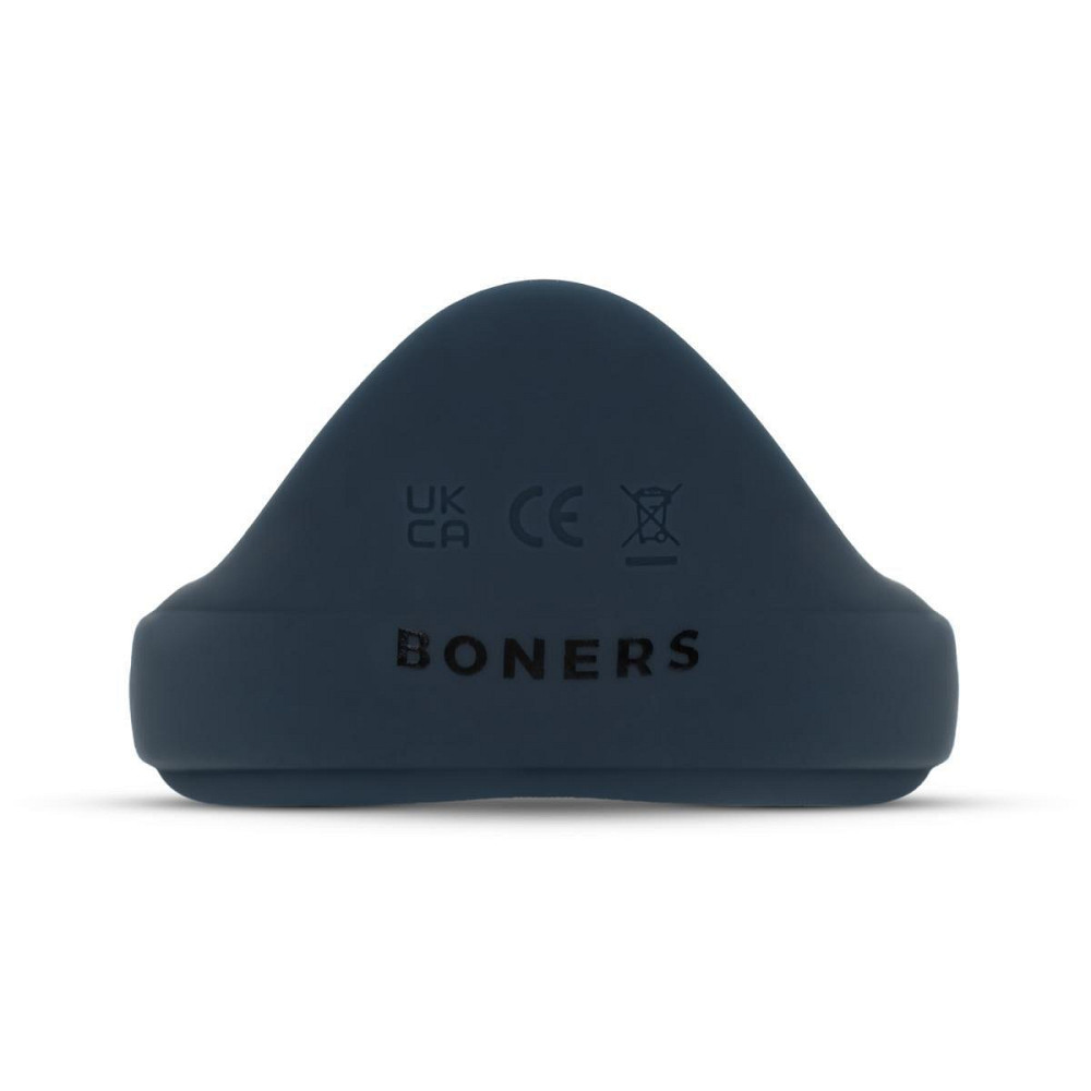 Ерекційне кільце Boners Vibrating Cock Ring with Perineum Stimulation Sex Aura Київ - фото 5