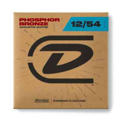 Струны для гитары Jim Dunlop Phosphor Bronze Acoustic Guitar Strings (12-54) (DAP1254) Винница