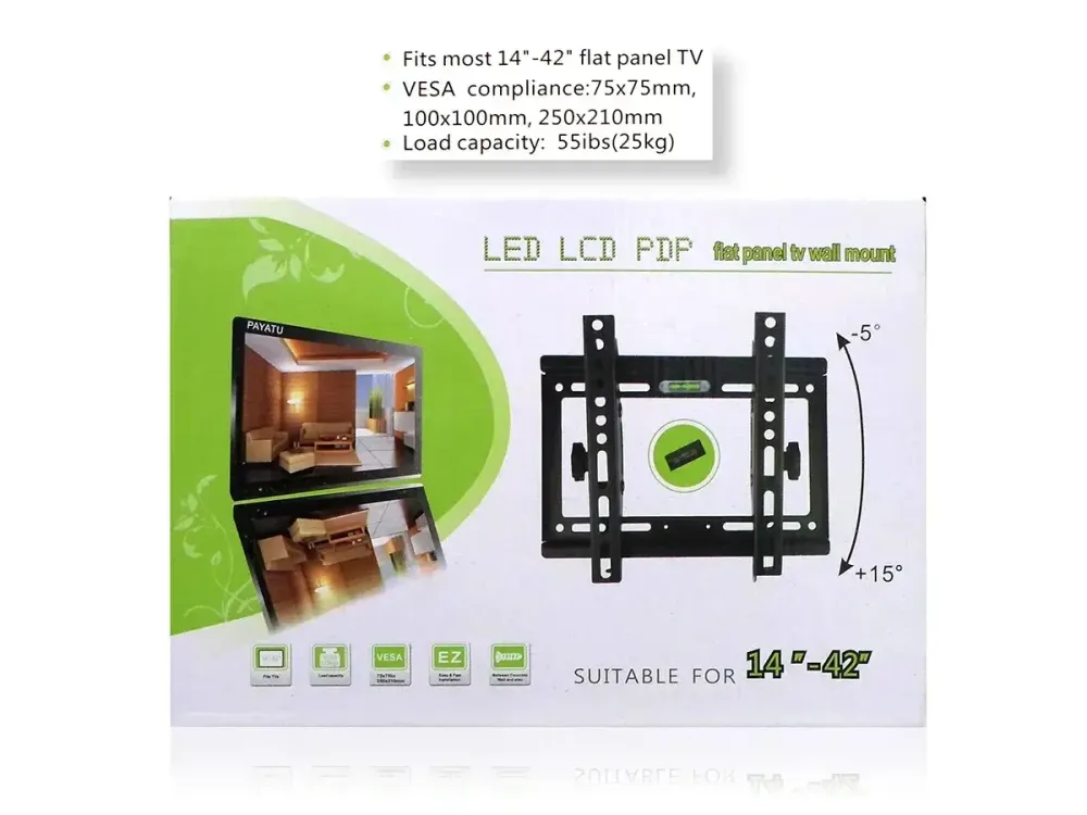 Настінне кріплення для телевізора 14"-42" KT01 Одеса - фото 2