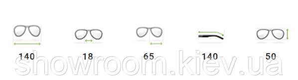 Женские солнцезащитные очки Celine (2871) Киев - изображение 5