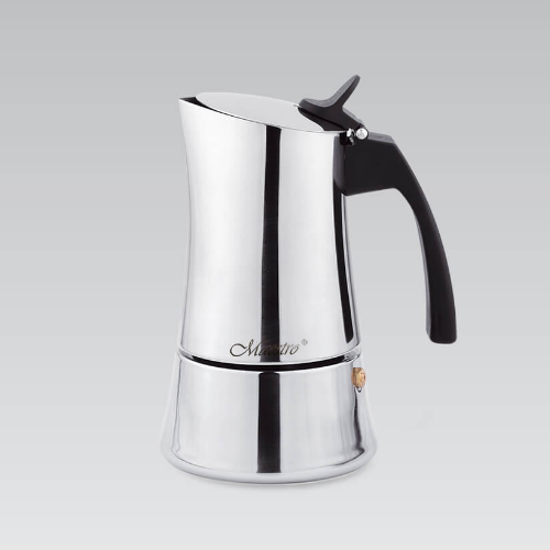 Кавоварка гейзерна 300мл (6 порцій) нержавіюча сталь MR-1668-6 Maestro Житомир - фото 3