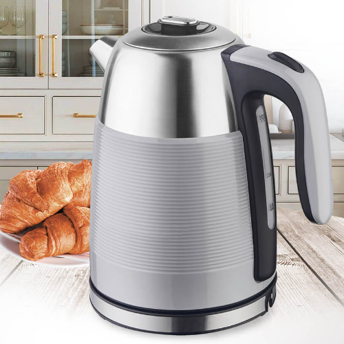 Електрочайник 1,7л 1850-2200W метал (диск) сірий MR-051-GREY Maestro Житомир - фото 4